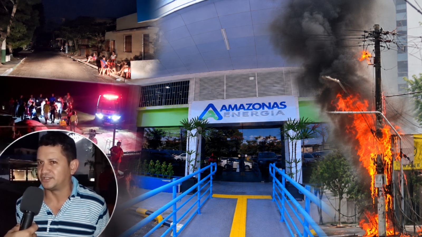 Memórias da população: Orsine e Amazonas Energia marcam um legado de apagões, protestos e crise bilionária no Amazonas.